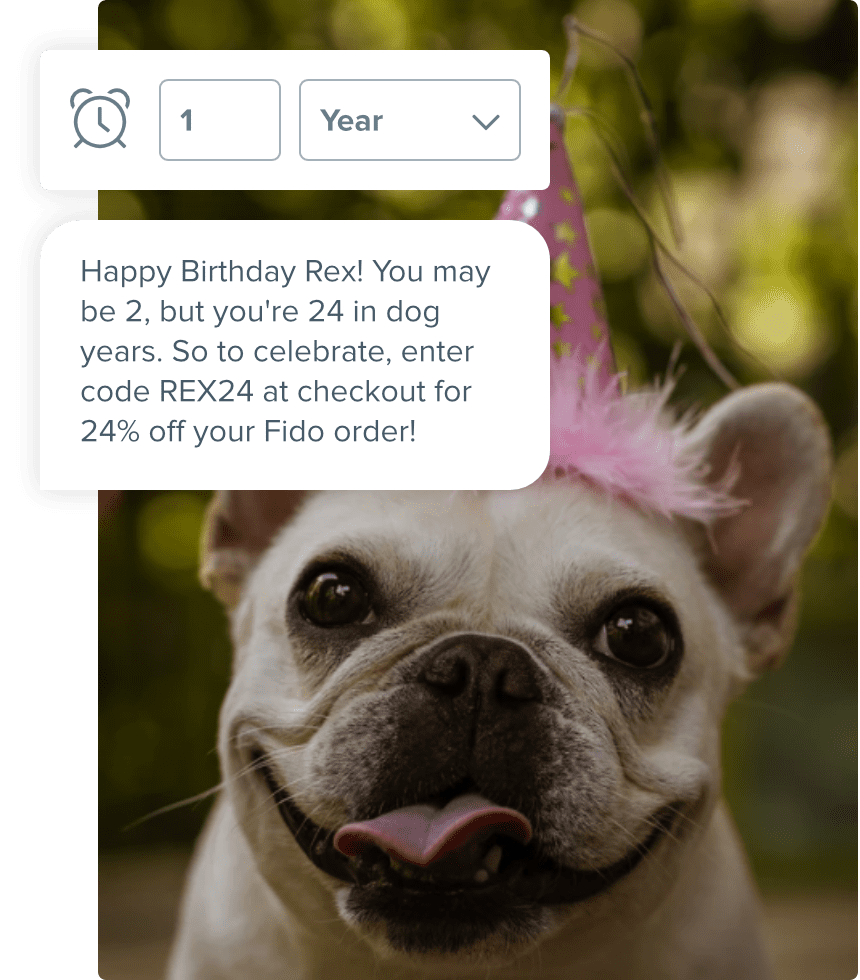Send birthday texts