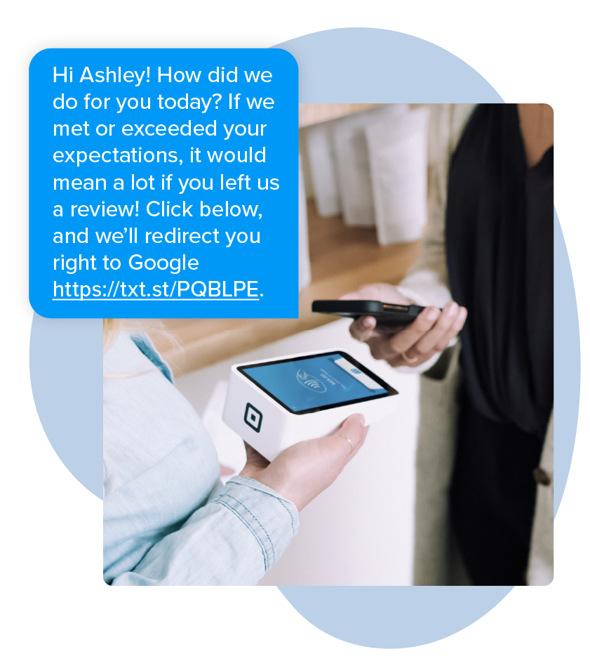 Collect Customer Reviews