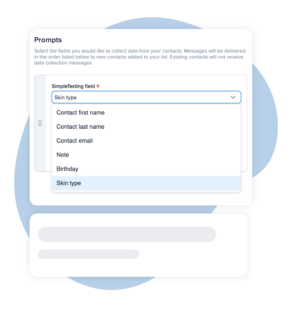 1. Select the Fields to Collect