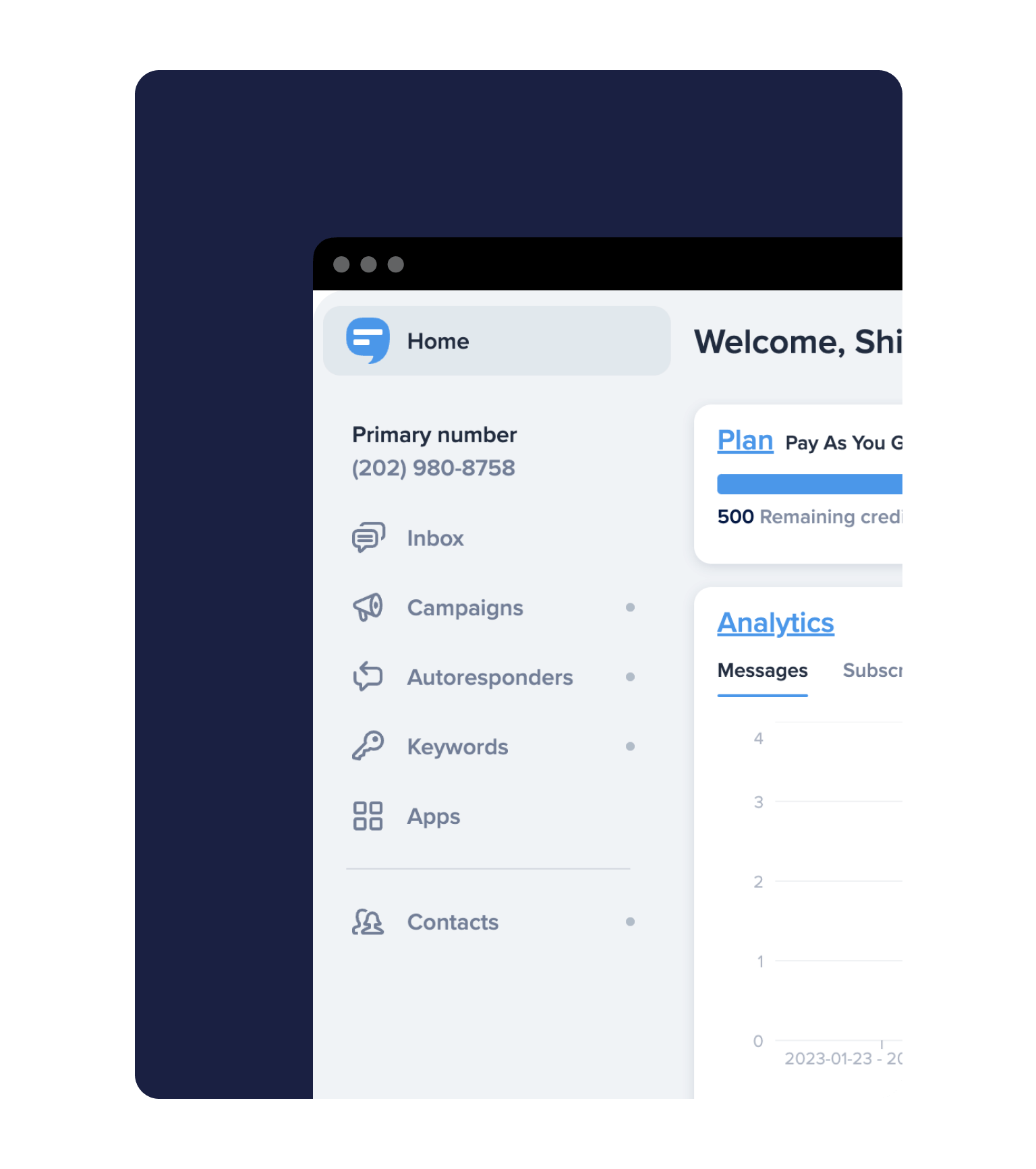 Get a dedicated business number