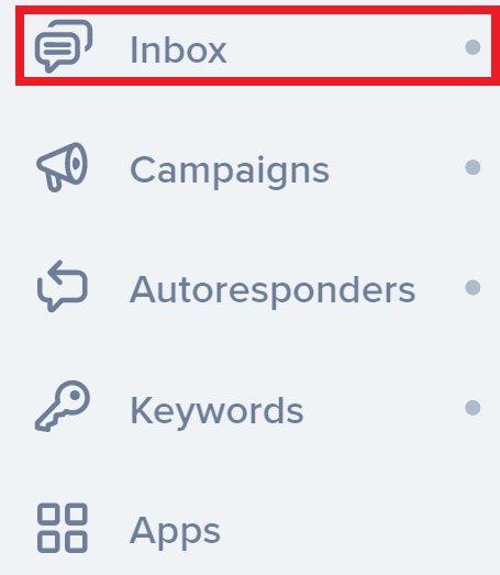 Scheduling a message in the SimpleTexting inbox