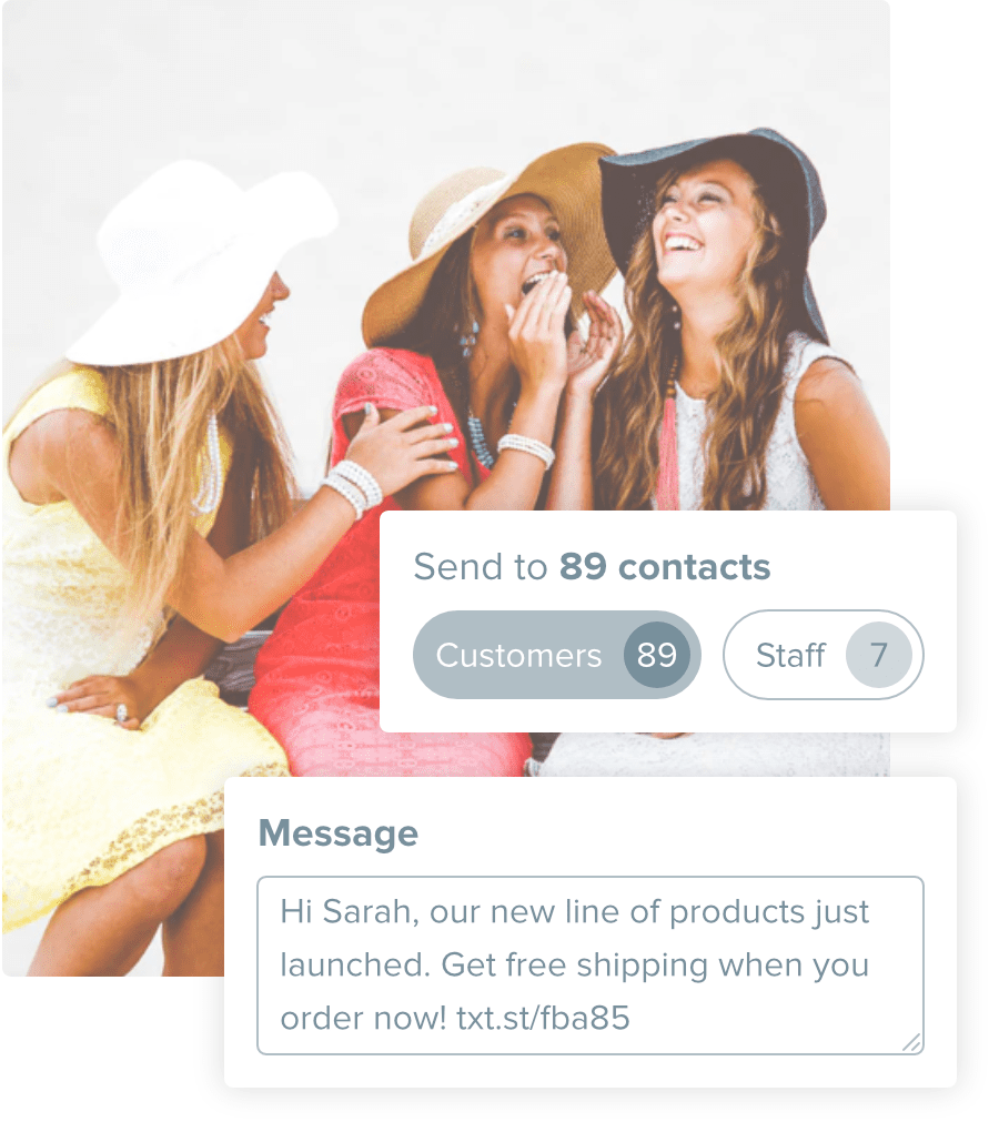 Start sending messages