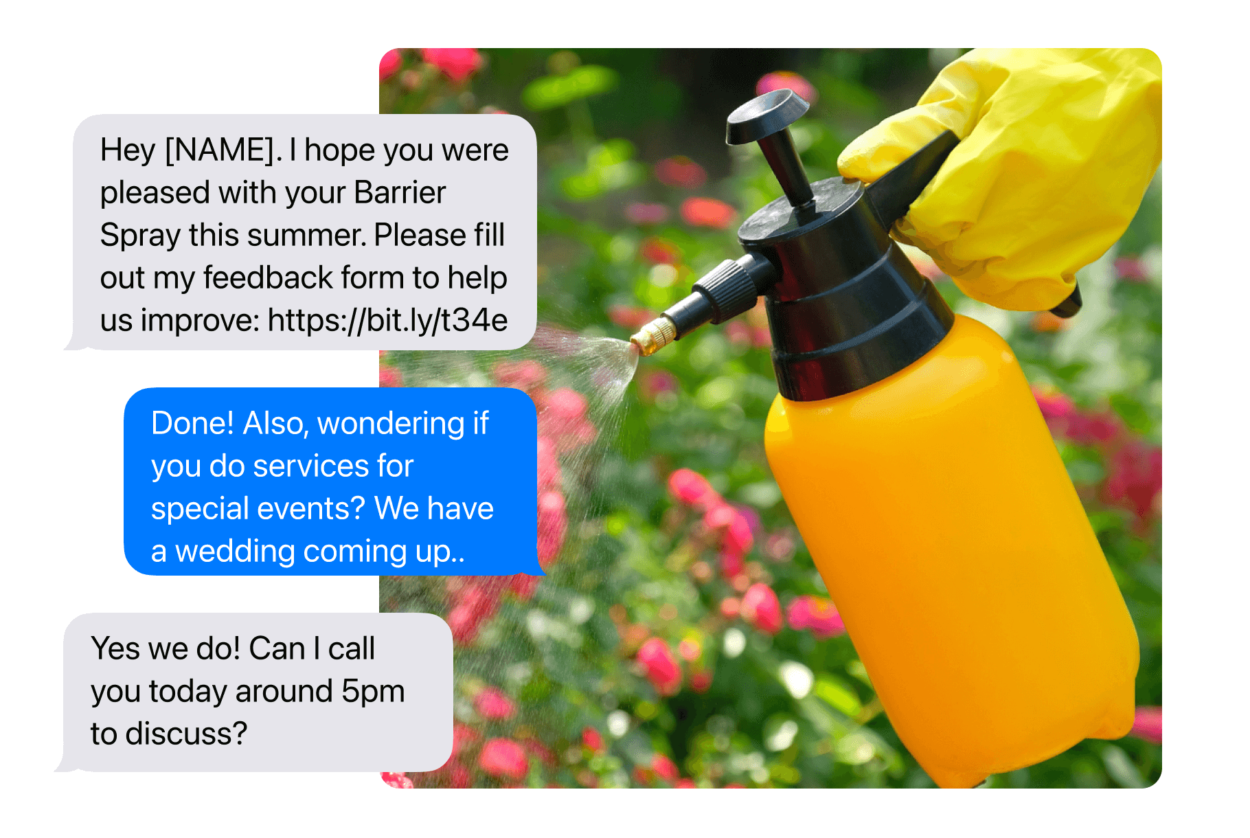 Reduce emails and calls for home services.