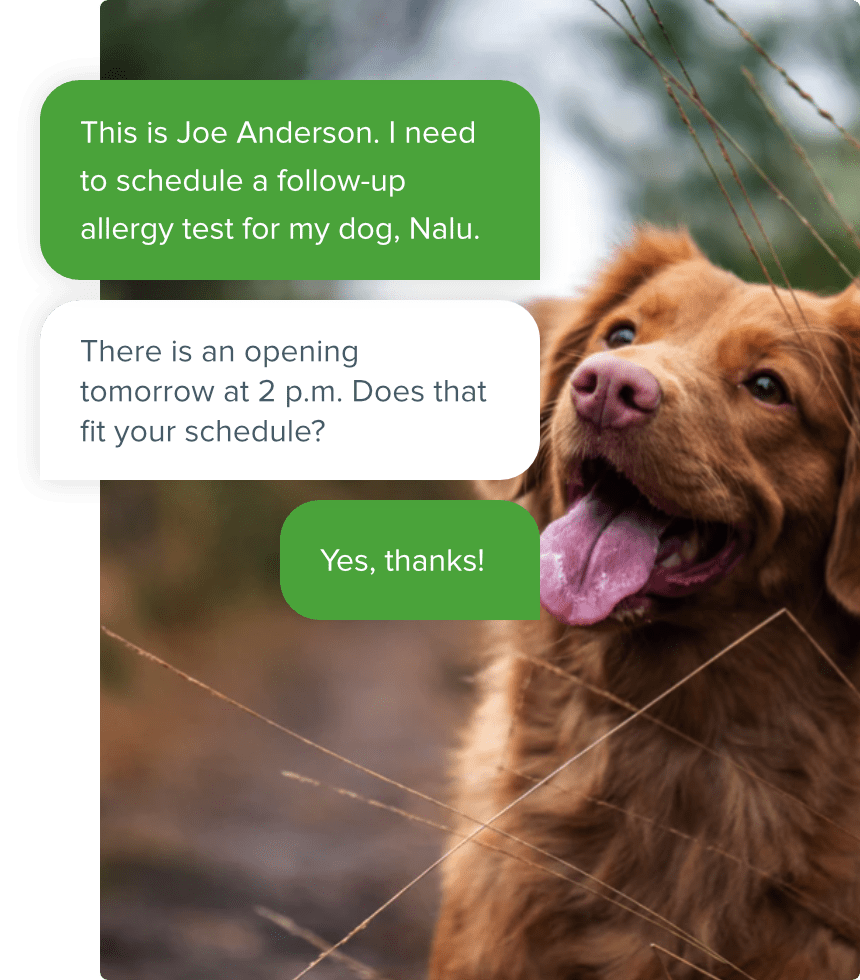 Quickly reply to customers with one-on-one conversations