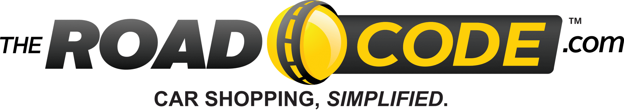 Banner with company name and tagline Car Shopping Simplified