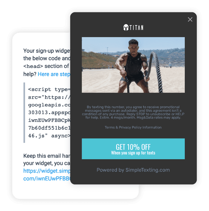 Add It to Your Site and Watch Your List Grow